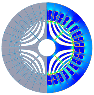 The Magnetic and Electric Field 2D Simulation Software